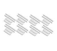 KVSERT 16 Set di 32 Pz 6 Corde Chitarra Acustica Bone Bridge e Dado in vero