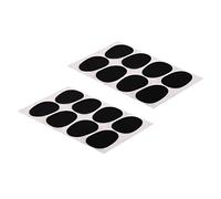 KVSERT 16 toppe per bocchino da 0,3 mm, per sassofono tenore, colore nero