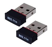 KVSERT 2 x adattatore di rete WiFi scheda 802.11B/G LAN Realtek USB RTL8188