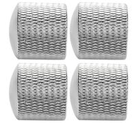 KVSERT 24 manopole per volume per chitarra elettrica potenziometri Chord Cap Volume manopola in lega di