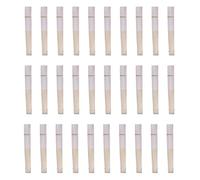 KVSERT 30 ventaglio in tessuto di seta + bambù con sacchetto in mussola per matrimonio pittura personalizzata