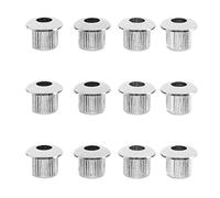 KVSERT 3X boccole di conversione adattatore puntali placcatura guscio in per fori Peghead da 10 mm