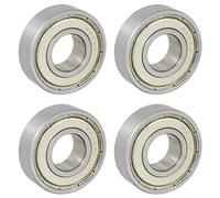 KVSERT 4 pezzi 15 x 35 x 11 mm schermato in miniatura profondo scanalatura cuscinetto a sfera 6202Z +