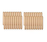 KVSERT 40Pcs 8 Pollici Bambini Ritmo Bastoni Musica Lummi Bastoni Classici Legno Clave Musicali Percussioni Strumenti Musicali Bastoni