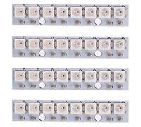 KVSERT 4pcs 8 x WS2812B 5050 RGB Luci LED di Guida Striscia in Full-Color per NAZE32 CC3D