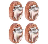 KVSERT 4X 8 Chiave Mini Kalimba Squisita Finger Pollice Pianoforte Marimba Musicale Buon Accessorio Ciondolo