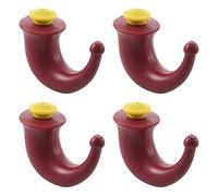 KVSERT 4X Yoga Nasale Neti Pot Risciacquo di Lavaggio Naso Sinus Seno 200ML