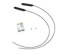 KVSERT Banda 2.4Gbps Wi-Fi 6 AX200NGW 802.11Ax/Ac -MIMO 2X2 Wifi AX200 NGFF M.2 Bluetooth 5.0 Network Wlan Card+Antenna