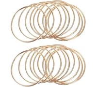 KVSERT Confezione da 20 anelli in metallo per acchiappasogni da 7,5 cm, per acchiappasogni e