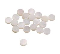 KVSERT Set di 20 inserti in madreperla per tastiera per chitarra, 6 mm, colore: