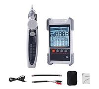 KVSERT Tester per cavi di rete ET616 con display LCD Analoghi Ricerca digitale POE Test Cavo Accoppiamento Lunghezza Wiremap Tester