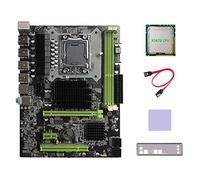 KVSERT X58 Scheda Madre LGA1366 Computer Scheda Madre Supporto XEON X5650 X5670 Serie CPU con X5670 CPU+ SATA+Pad Termico