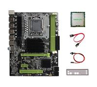 KVSERT X58 Scheda Madre LGA1366 Computer Scheda Madre Supporto XEON X5650 X5670 Serie CPU con X5670 CPU+ SATA+ Interruttore
