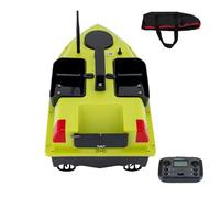 KVTUYC Barca esca RC con posizionamento GPS, barca esca da pesca con navigazione notturna a LED, ritorno e crociera automatici, telecomando da 600 m, adatta per la pesca al lago, surf e carpe