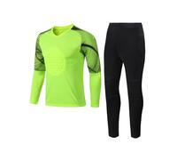 Kvysinly Completo Da Portiere Per Bambini Maglia A Maniche Lunghe E Pantaloni Per Calcio Allenamento Equipaggiamento Sportivo Da Calcio Anni
