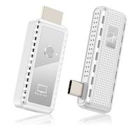 KVZOO Trasmettitore e ricevitore HDMI wireless USB-C, 50 m, Plug & Play | Ultra 4K Decodifica 1080P Uscita Wireless HDMI Extender, 5G+2.4G Video Audio da Telefono/Tablet/Laptop/PC a TV/Monitor