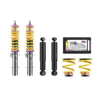 KW Sospensione Regolabile V1 Inox Adatta Per AUDI A3 [8L1] | 10280031-2