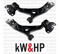 KW0054C Kit 2PZ coppia bracci braccetti di controllo ANTERIORI Destro e Sinistro DX/SX - kW&HP