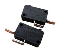 KW3A-25 Micro Interruttori SPDT Senza Leva Microinterruttore 2 Pin per Forno Microonde Valvola di Controllo Armadio