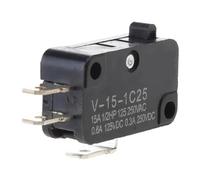 KW7-0C AC125V/250V 15A NO/NC SPDT Pulsante Micro Finecorsa Interruttori a pedale for Forno A Microonde Fornelli Elettrici * 5 PZ
