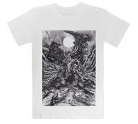 Kwantees Eileen Il Corvo T-Shirt Bianca Bambino Eco-Friendly Kids White T-Shirt Eco-Friendly Tee