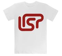 Kwantees Linguaggio di Programmazione Lisp T-Shirt Bianca Bambino Eco-Friendly Kids White T-Shirt Eco-Friendly Tee