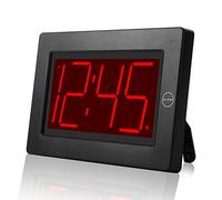 KWANWA Orologi da Tavolo Orologio da Parete Digitale a LED con Display Grande da 3 Pollici A Batteria