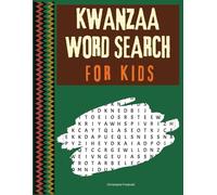 Kwanzaa Word Search for Kids: Fun Holiday Puzzles Celebrating African American Culture