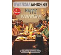 Kwanzaa Word Search Puzzle Book: Word Searches with Easy to Read Print to Celebrate Unity, Culture, and Heritage Through Meaningful Word Play | 6x9 ... Gift for Vacations, Holidays and Free Times