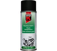 Kwasny, Auto-K, 233 041, Special, Vernice resistente al calore 650 °C, nero, 400 ml