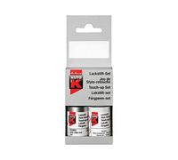Kwasny Auto-K LA7W - Set per Il ritocco della Vernice, Colore Argento Metallizzato, per Auto VW e Audi (2 Confezioni da 9 ml)