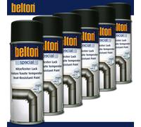 Kwasny Belton Speciale 6 x 400 ML Resistente Al Calore Vernice Fino 650° C Tubo