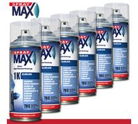 Kwasny SprayMax 6 X 400 ML 1K Vernice Trasparente Lucida Sigillatura