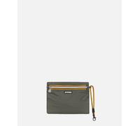 Kway Nimes bustina pochette a mano, green blackish K4127SW.WMR