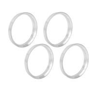 KWAYA Distanziali Ruote 4 Pezzi Anelli Centraggio Mozzo Ruota 73.1 Mm Diametro A 67.1 Interno Distanziali Ruote Anello Auto Adattatore Distanziale Ruota