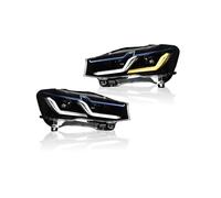 KWAYA Gruppo Fari Anteriori 2 Pezzi per X3 per X4 F26 F25 2010-2015 2016 Gruppo Ottico Anteriore per Auto DRL Indicatori di Direzione Fari Proiettore Fari A LED(2010-2013)