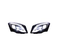 KWAYA Gruppo Fari Anteriori Coppia per GLA W156 X156 2015-2017 2018 2019 Gruppo Ottico Anteriore per Auto Fari a LED DRL Animazione di svolta Faro Anteriore Luci Anteriori