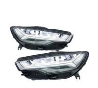 KWAYA Gruppo Fari Anteriori per A6 C7 A6L 2012-2016 2017 2018 Faro Anteriore A LED Auto Luci Direzione Anteriori A LED DRL Aggiornate Accessori Luci Anteriori(2012-2015 Xenon)