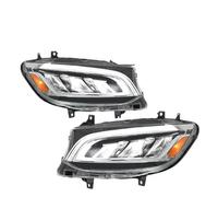 KWAYA Gruppo Fari Anteriori per Sprinter W907 per USA Versione 2018-2021 2022 2023 Gruppo Fari A LED per Auto Aggiornamento Fari Anteriori A LED Ad Alta Configurazione Luci Anteriori