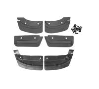 KWAYA Paraspruzzi Ruota Paraspruzzi per Auto Accessori per La Protezione dei Pneumatici Protezioni per La Protezione dai Sedimenti Anteriore Posteriore(6Pcs Set)