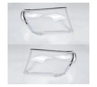 KWAYA per Land per Cruiser Lc200 2012-2015 Copertura in Vetro Trasparente per Fari Anteriori Auto Paralume Copriobiettivo per Fari(Left And Right)