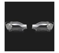 KWAYA per X3 per X4 F25 F26 2014-2017 Fari Auto Paralume Trasparente Lampada Faro Anteriore Copertura Lente Guscio in Vetro Copriobiettivo per Fari(Left And Right)