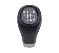 KWAYA Pomello del Cambio A 5/6 Marce per E81 E82 E90 E91 E92, Leva del Cambio Manuale, Accessori Auto Testa Cambio(6 Speed)