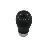 KWAYA Pomello del Cambio in Pelle A 5 O 6 Marce per Auto per Serie 1 3 5 6 E30 E32 E34 E36 E38 E39 E46 E53 E60 E63 E83 E84 E90 E91 Testa Cambio(Black 5-Speed)