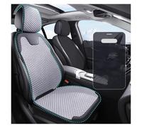 KWAYA Set Copri Sedile Coprisedili Universali Per Auto Traspiranti In Seta Di Ghiaccio Estivi Con Assorbimento Del Sudore Set Completo Di Accessori(Grey 1 Set Front)
