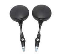 KWAYA Specchi per TMAX 500 530 per TMAX500 530 per YZF R15 per XT660 X per R per Z Specchietto Retrovisore Pieghevole Rotondo 10MM Specchietto Retrovisore
