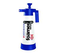 Kwazar 2036030010160 - Venus Super HD Foamer Alkaline, 2 L - Schiuma Stampa pumpsp rueher per Un kraeftiges Schiuma Immagine bei der vorwaesche, Bianco/Blu, 12,5 x 12,5 x 33 cm