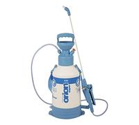 Kwazar, Pompa Industriale, spruzzatore a Pressione con Guarnizione in Viton Orion PRO Plus 6 L, Bianco/Blu, 22 x 22 x 64 cm, 20010033