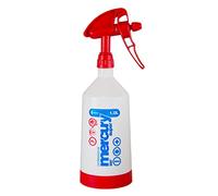 Kwazar - Spruzzino Mercury Super Pro+ con sistema 360 e testina a doppia azione, rosso, 1 l