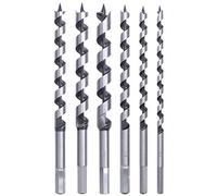 Set kit di punte per legno lunghe per trapano 6pz 8, 10, 12, 14, 16, 18 mm x 230
